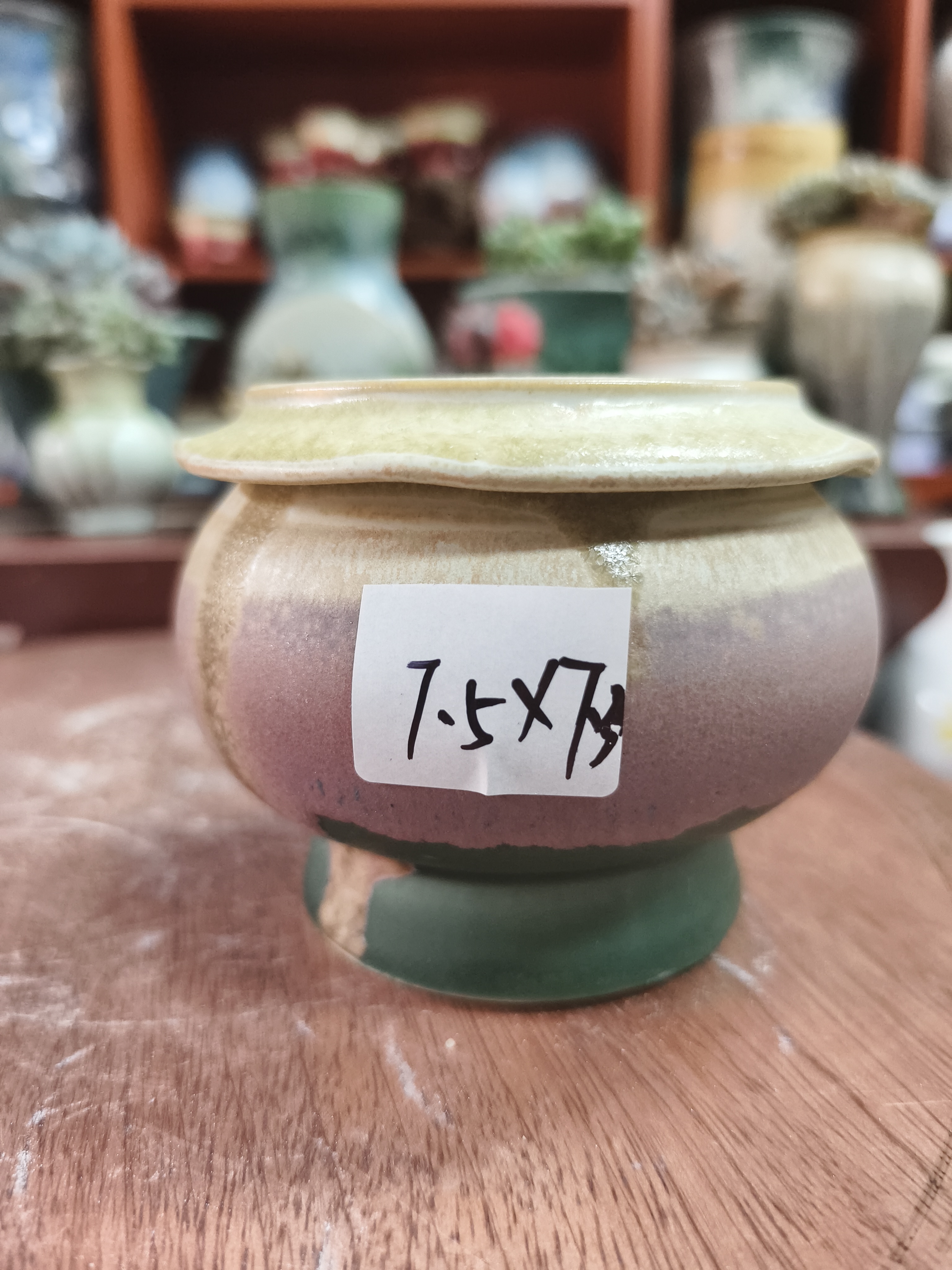 景德镇手工陶瓷花盆