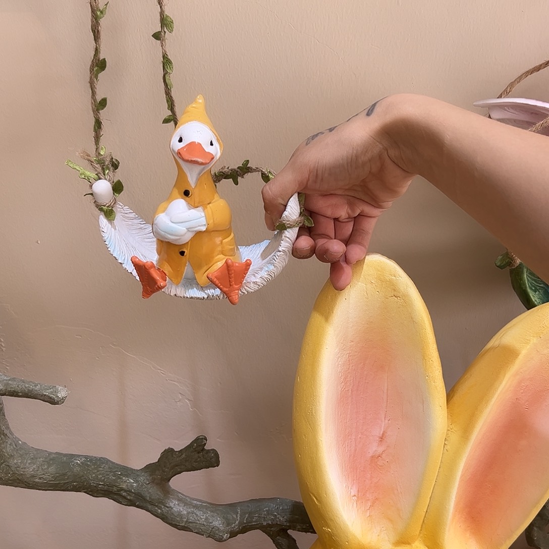 花园摆件红红火火