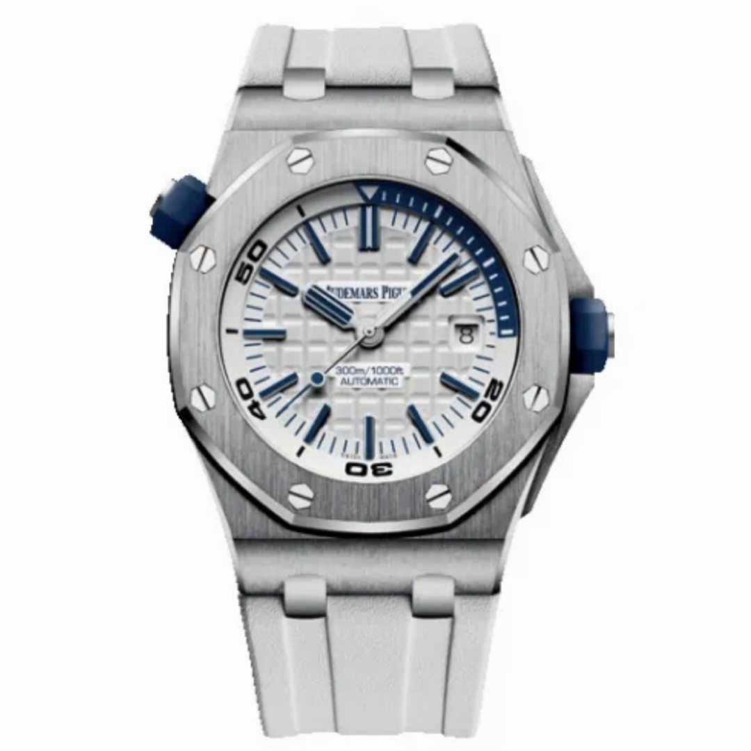 99新 Audemars Piguet/爱彼 18年全套/皇家橡树离岸型15710 ST