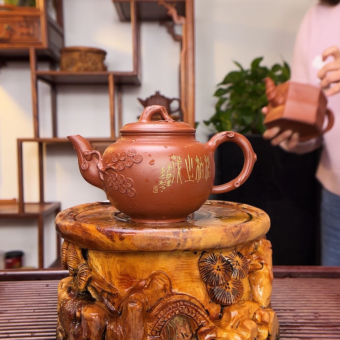 紫砂茶壶叶琴老师400c c