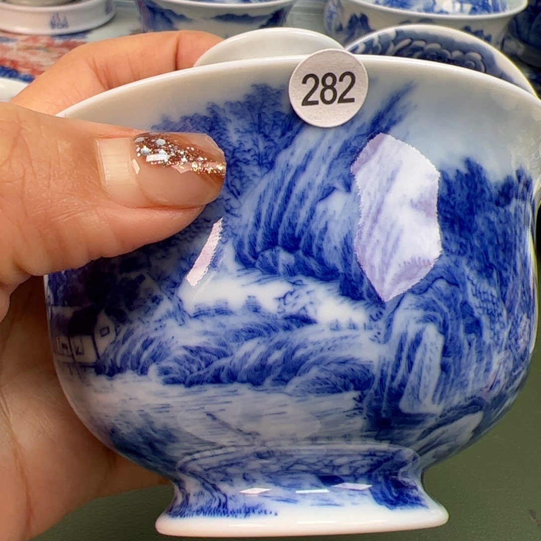 杯沙沙手工手绘茶具282