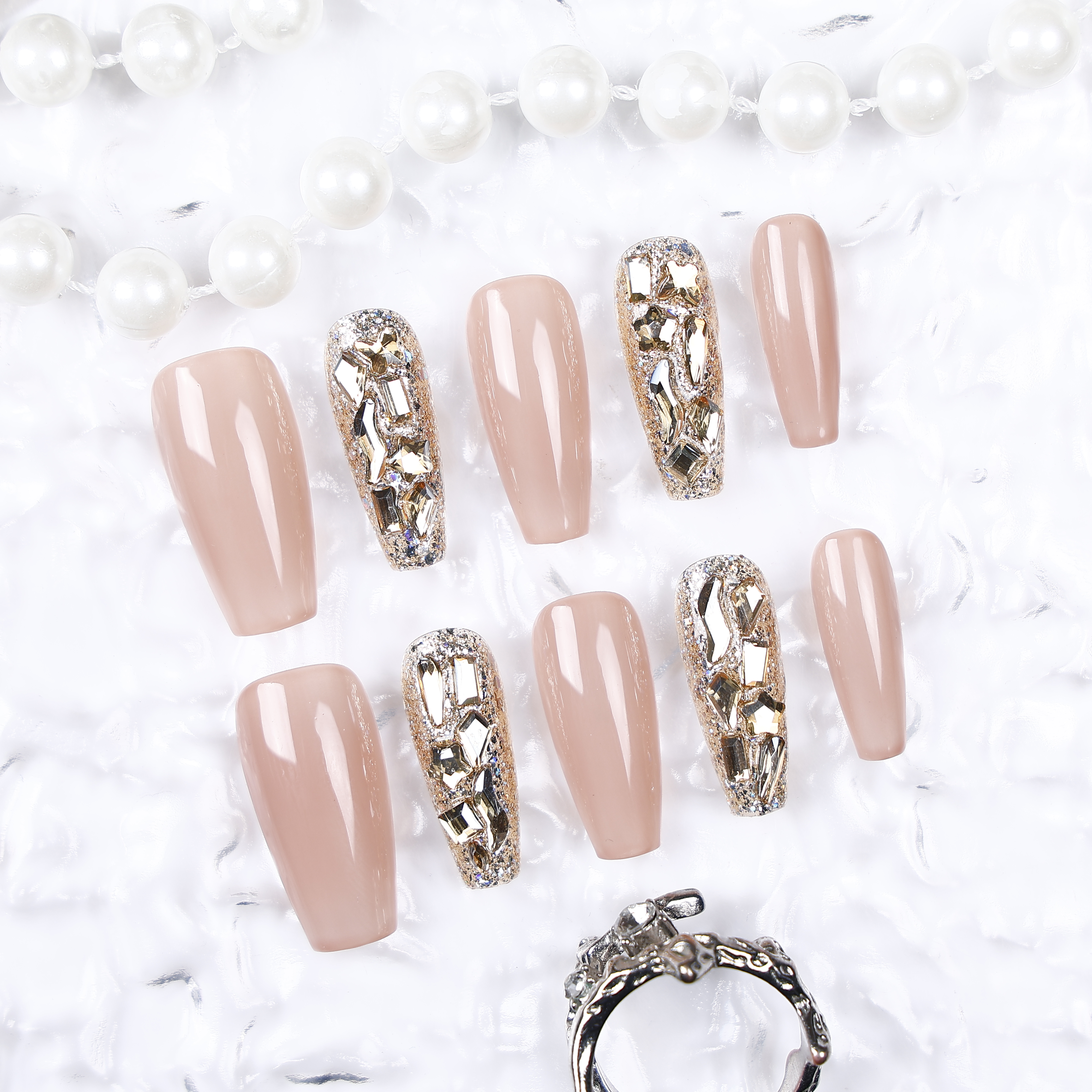 111-2冬季新款纯手工美甲