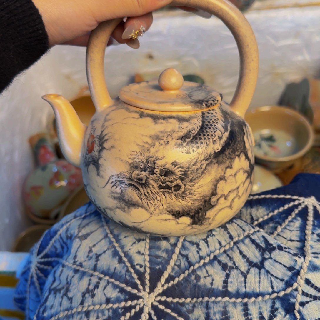 瓷片景德镇陶瓷手工手绘