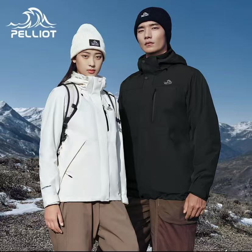 【成毅代言】伯希和山野3.0冲锋衣三合一男女款透气防水户外冲锋服