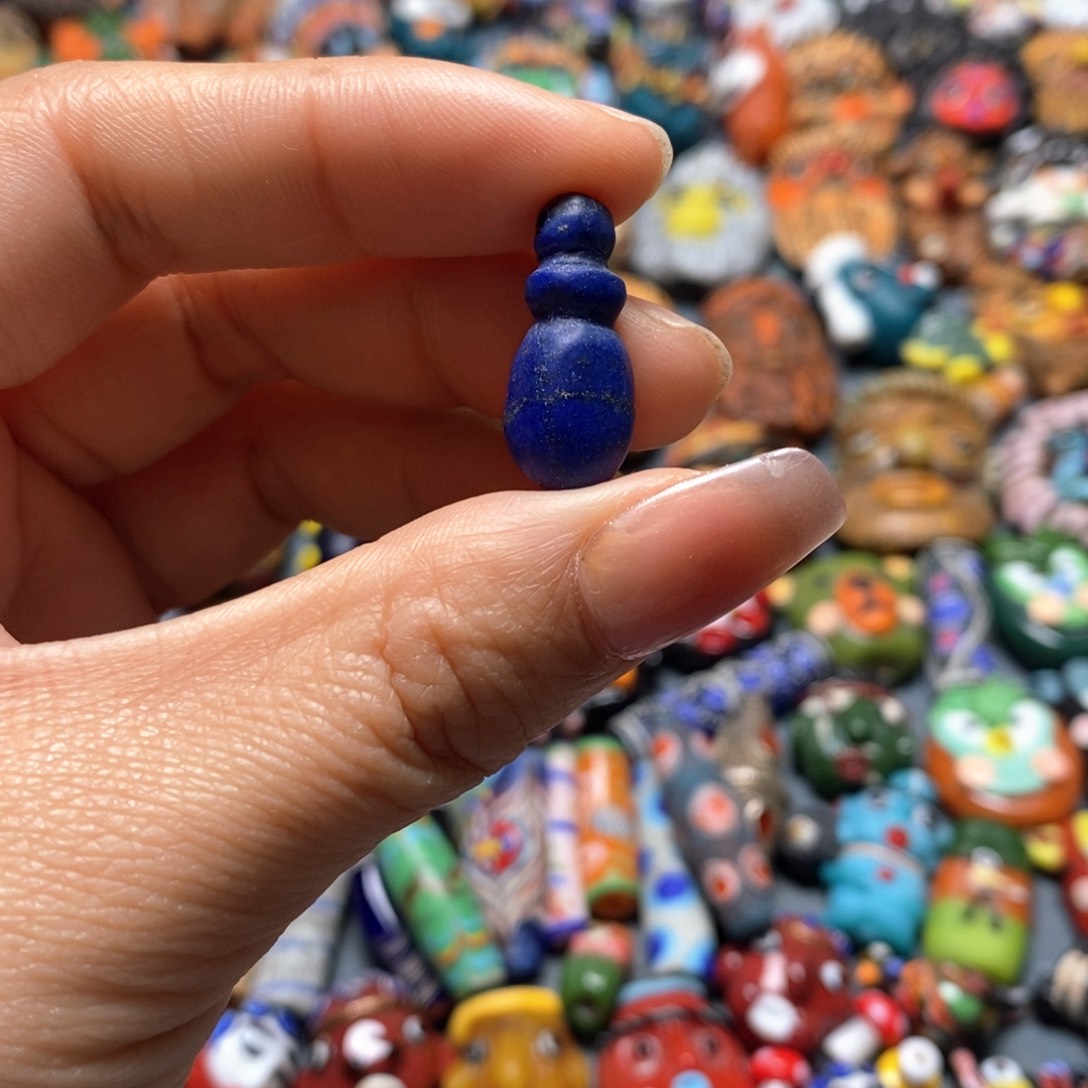 琉璃颈饰印度尼西亚吊坠