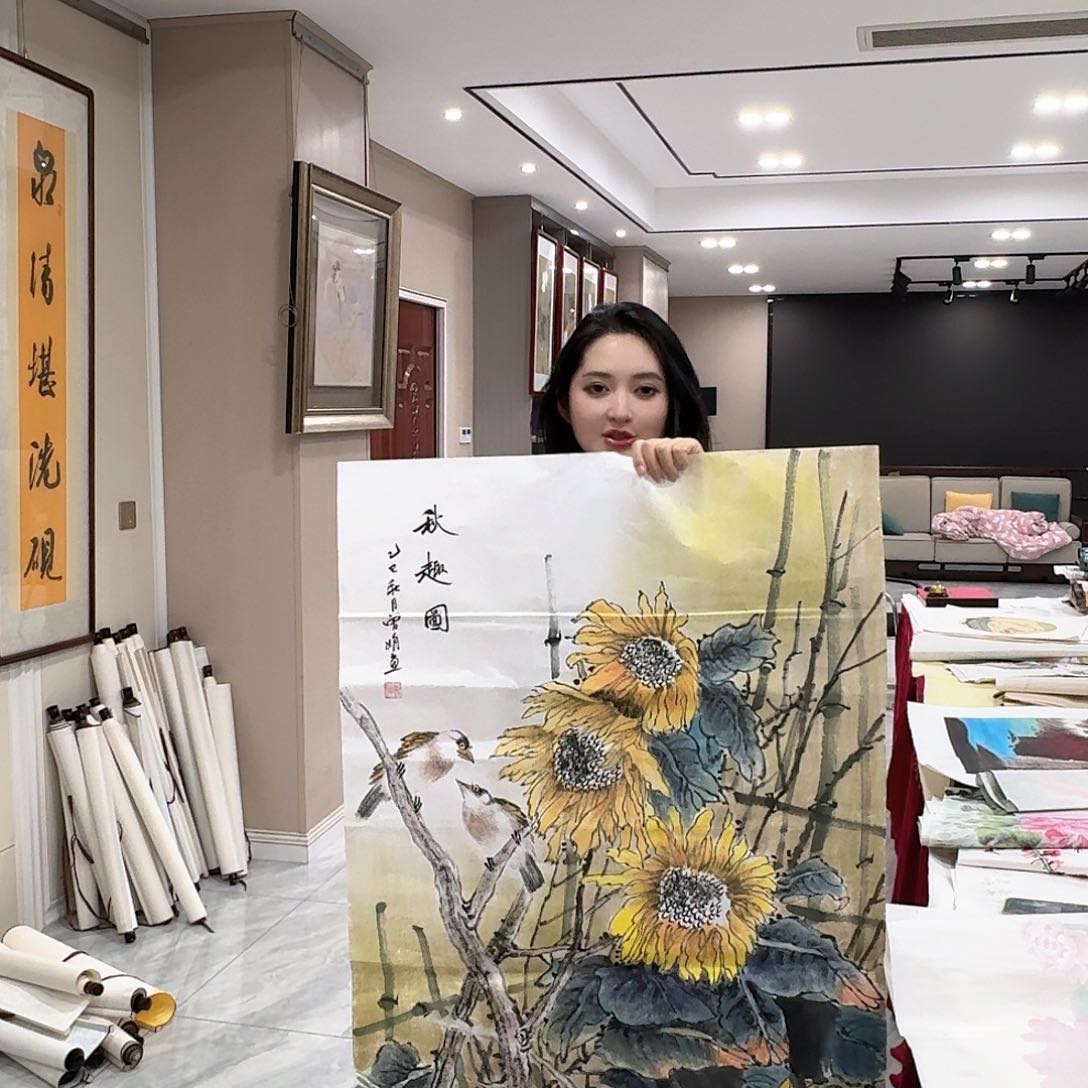 国画国画作品多次入选