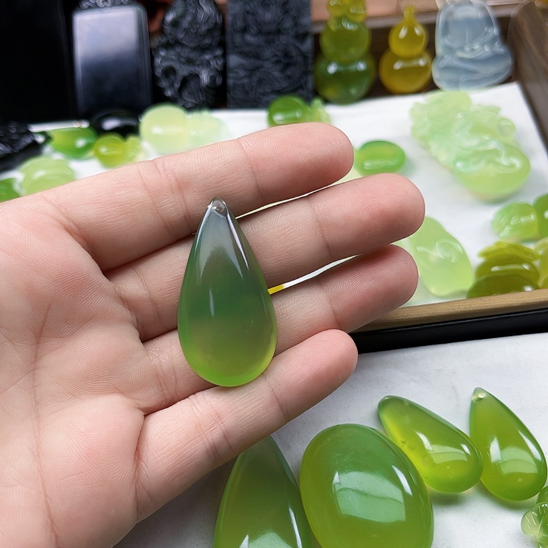 天***语岫玉未镶嵌吊坠(不含链)