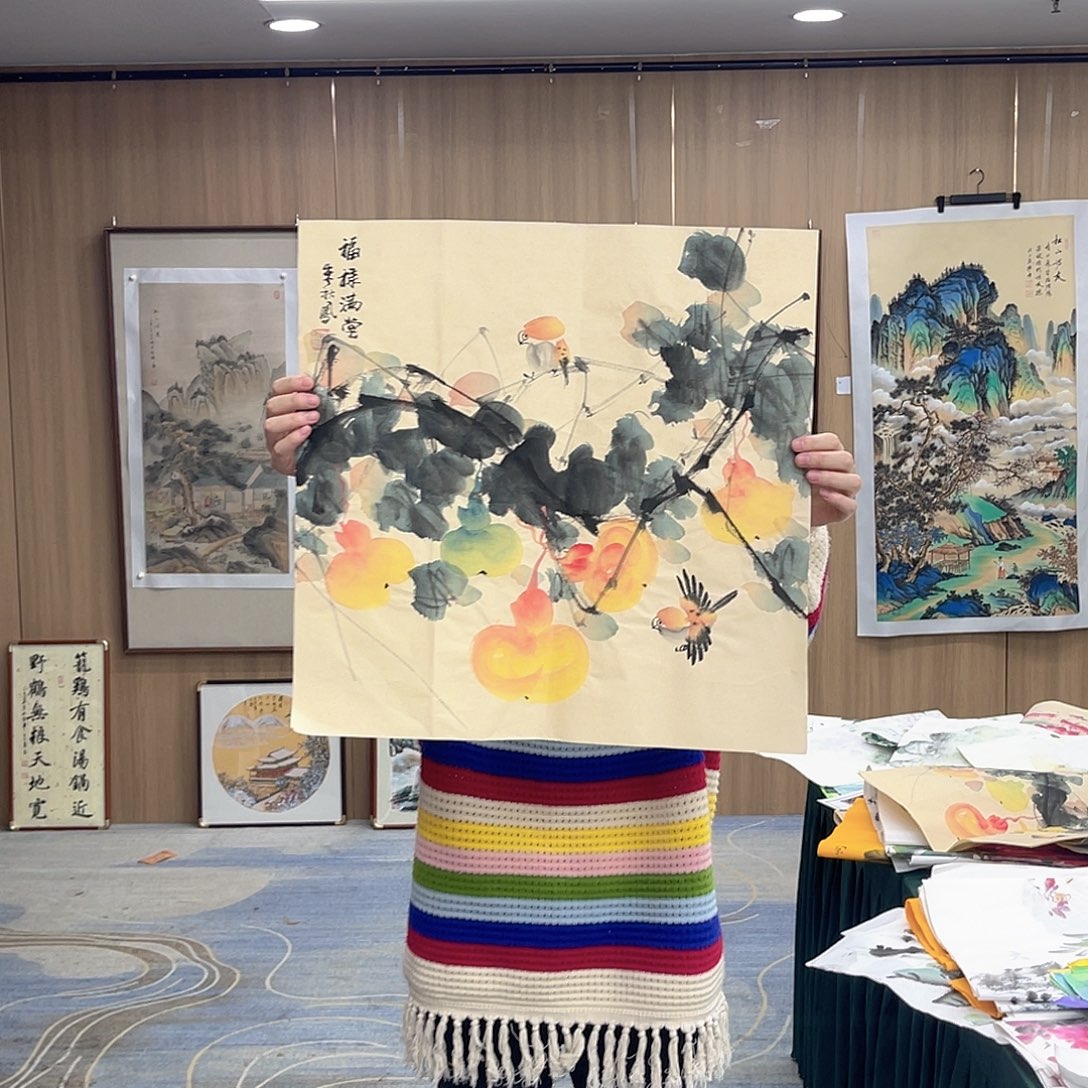 国画在你面前就没有那么容易满足