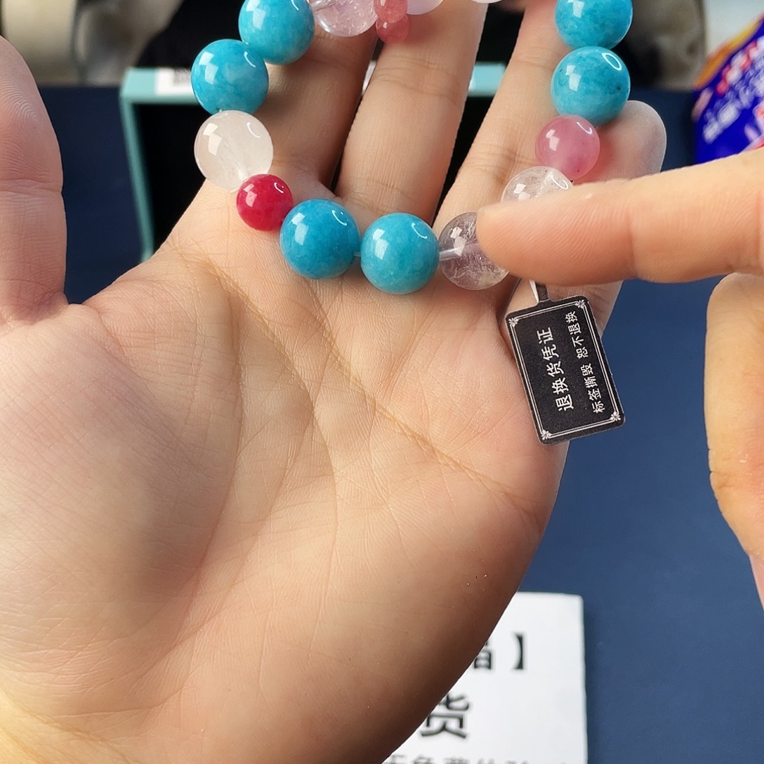 手链银S925镶嵌水晶