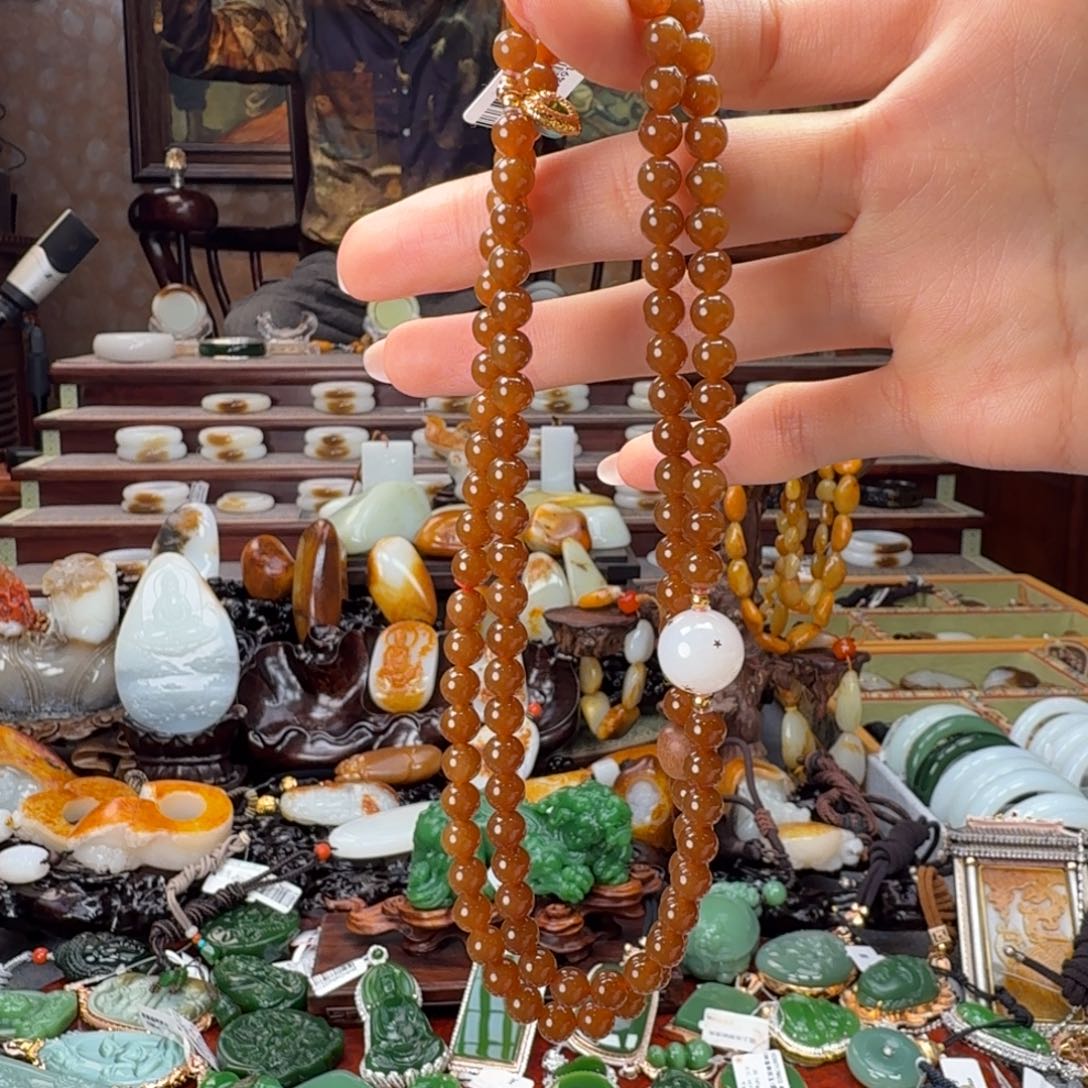 和田玉（糖玉）未镶嵌手链