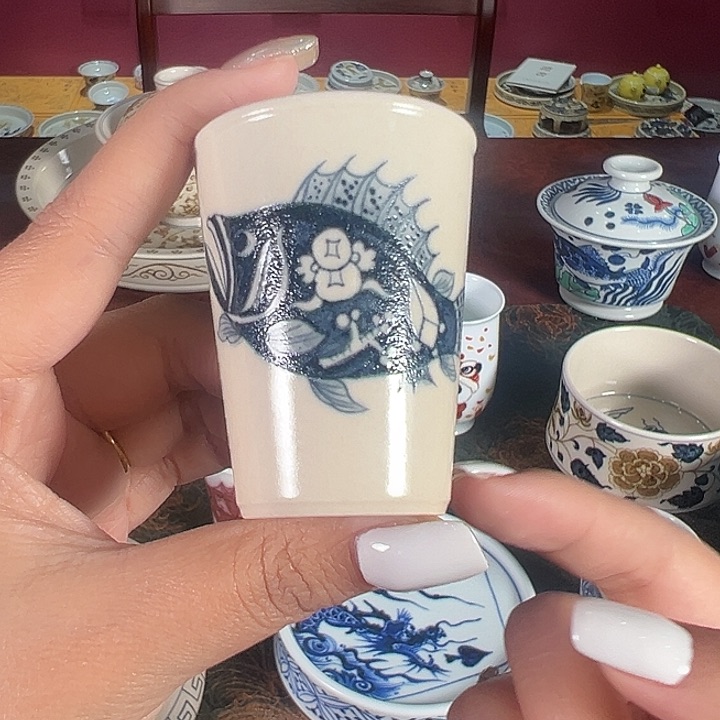 杯景德镇陶瓷杯子