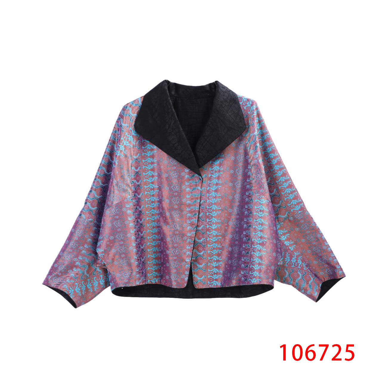 【小水专属】龙凤朝花蜀锦外套  106725