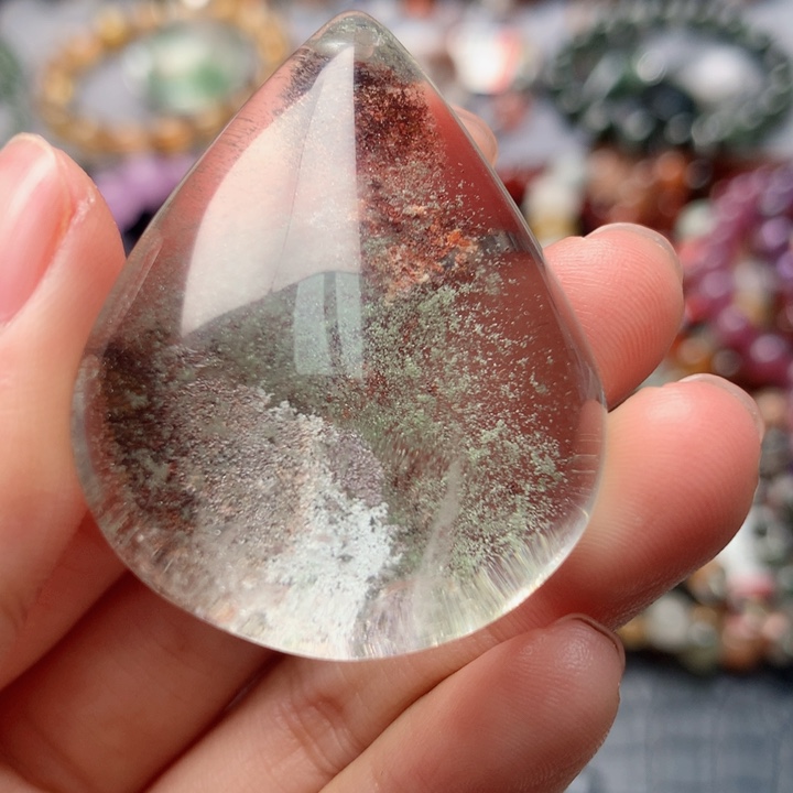 水晶吊坠(不含链)未镶嵌