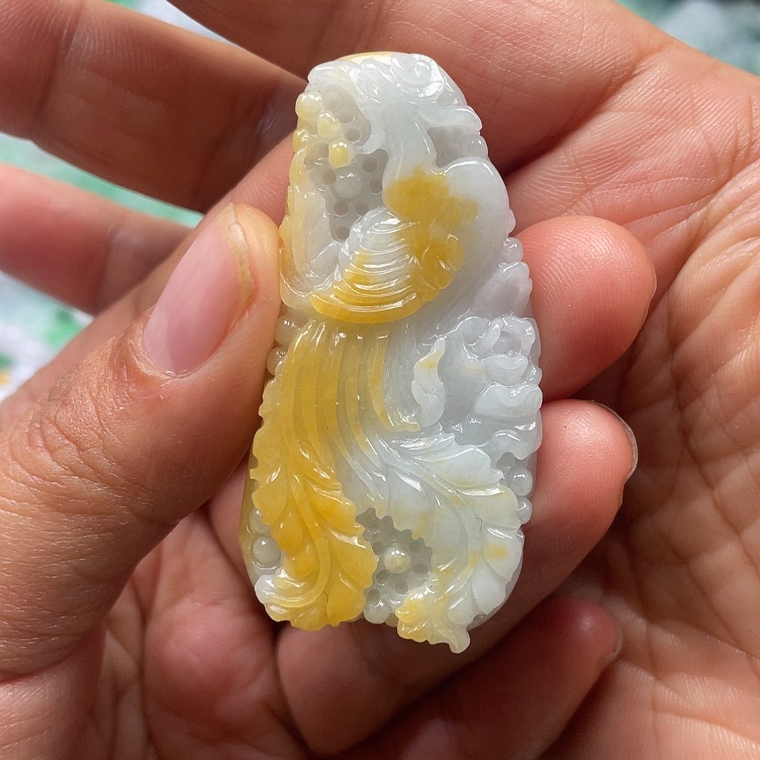 颈饰未镶嵌翡翠翡玉缘翡翠