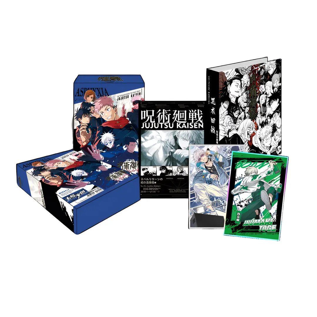 Yc【五条3 夏油杰5】七号文创《咒回色纸》国卡二创卡牌盲盒（代拆）