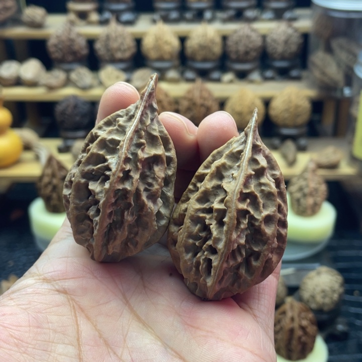 文玩核桃把件楸子7