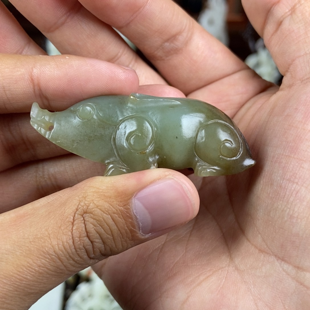 和田玉挂件未镶嵌