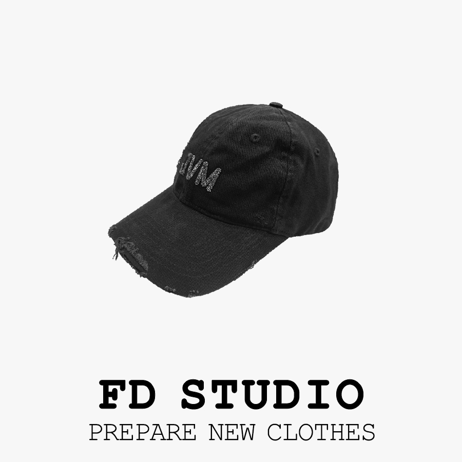 【梵町定制】FD17793鸭舌帽JVM定制烫钻鸭舌帽