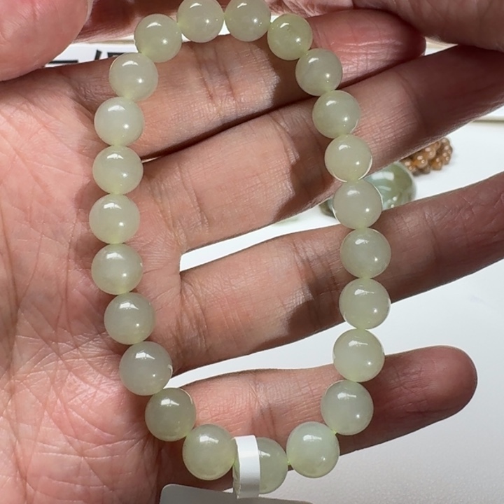 和田玉手串未镶嵌