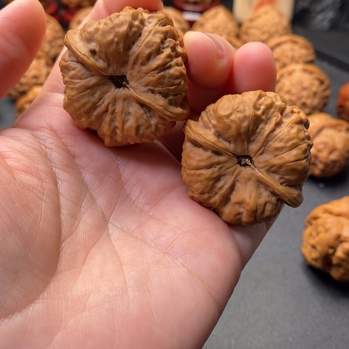 D***g文玩核桃把件39尺蓟县石蛙