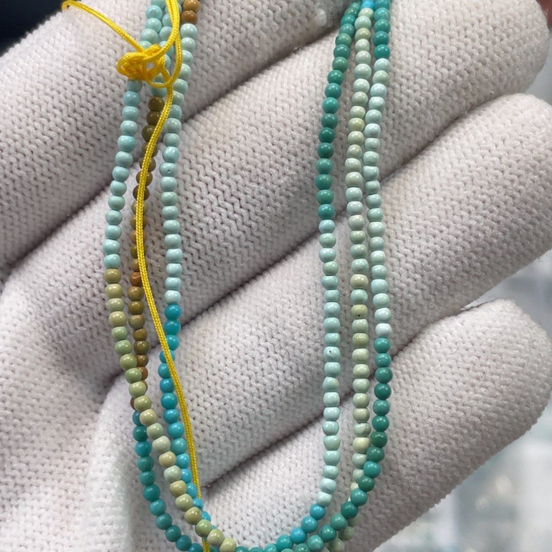 绿松石未镶嵌挂件