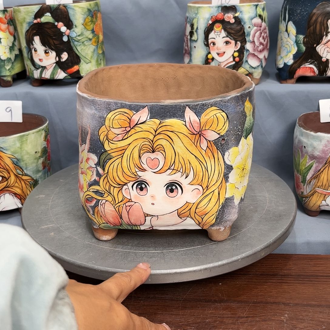 紫砂花盆橘****3瑕疵福利