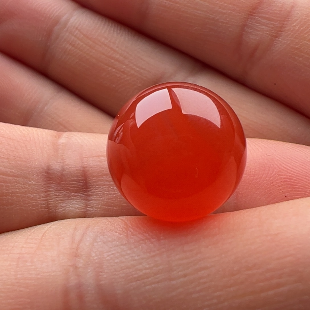 南红玛瑙圆珠15未镶嵌