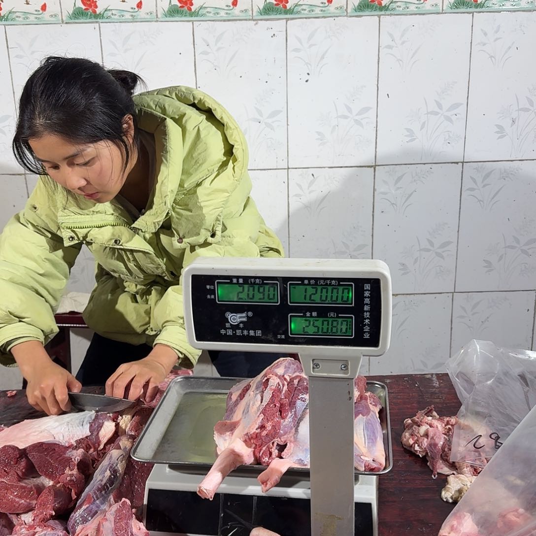中国大陆黄牛肉包装腱子
