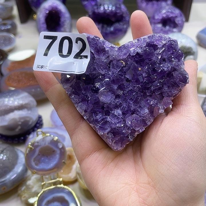 紫晶摆件未镶嵌摆件702