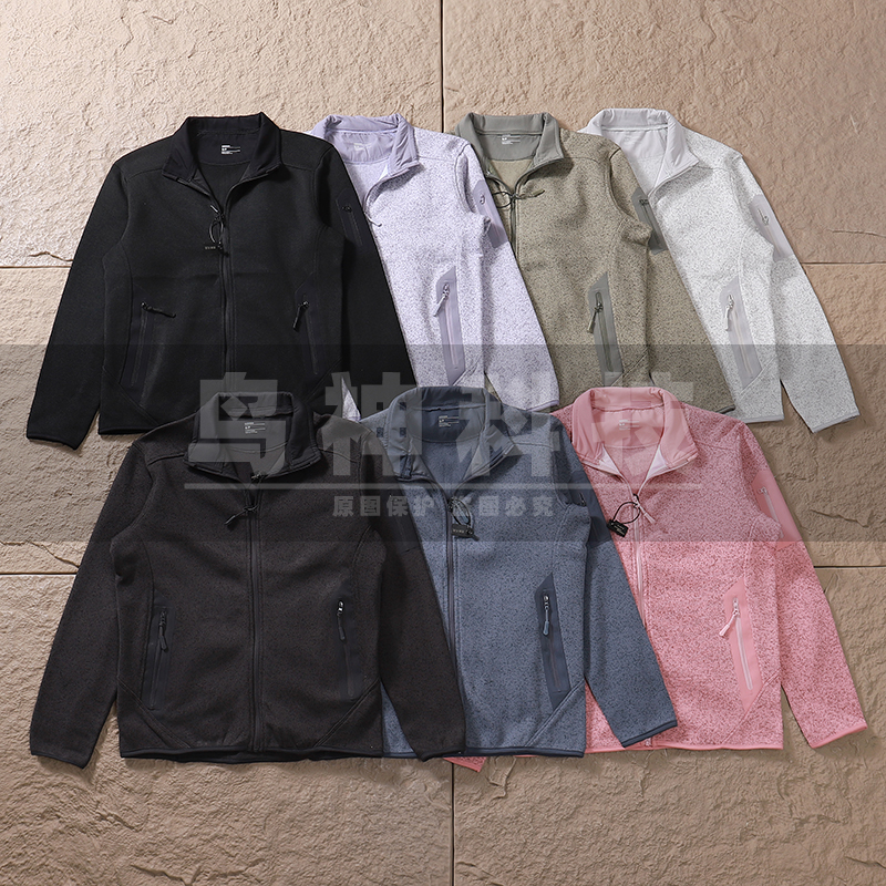 鸟神科技 立领抓绒 针织面料 内搭保暖情侣款 内壳卫衣