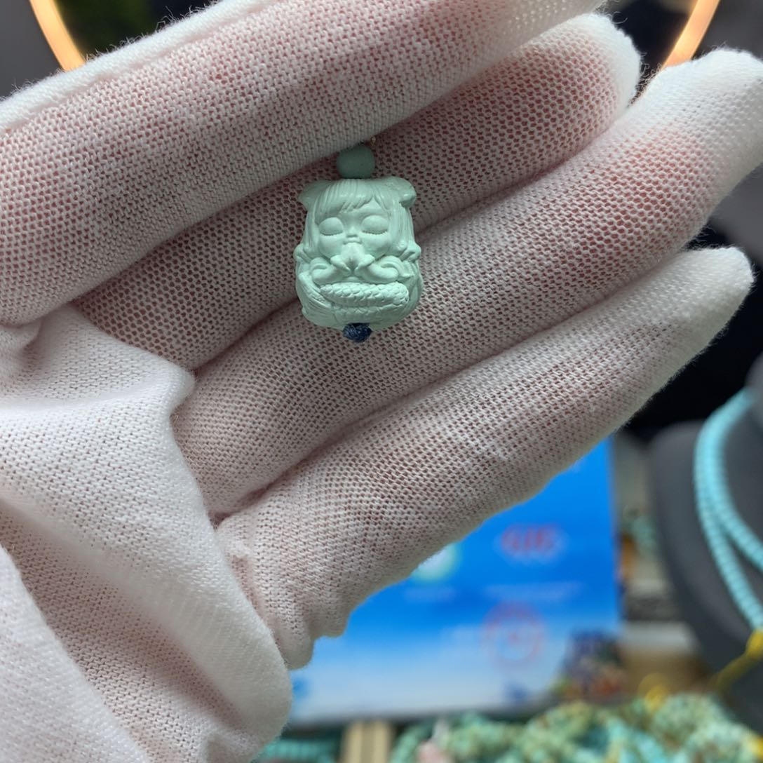 绿松石挂件未镶嵌