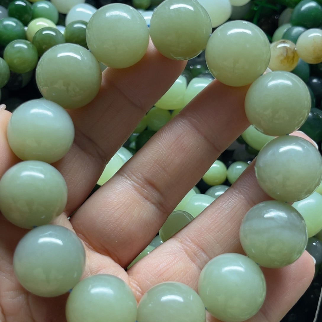 和田玉手链未镶嵌