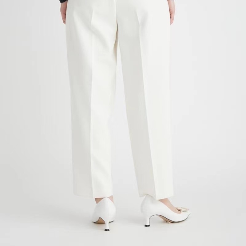 【Montendre】秋冬新款 常规款通勤风阔腿微弹常规款防风时尚西裤