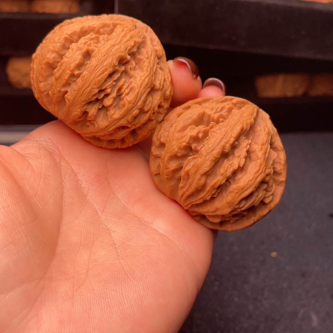 望***穿桃核吊坠秦岭核桃8