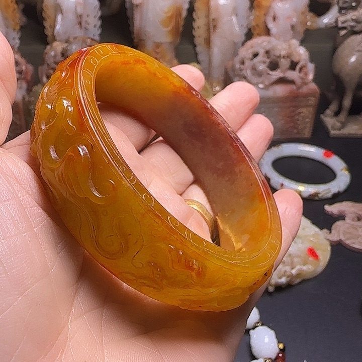 和田玉（糖玉）未镶嵌挂件L**C