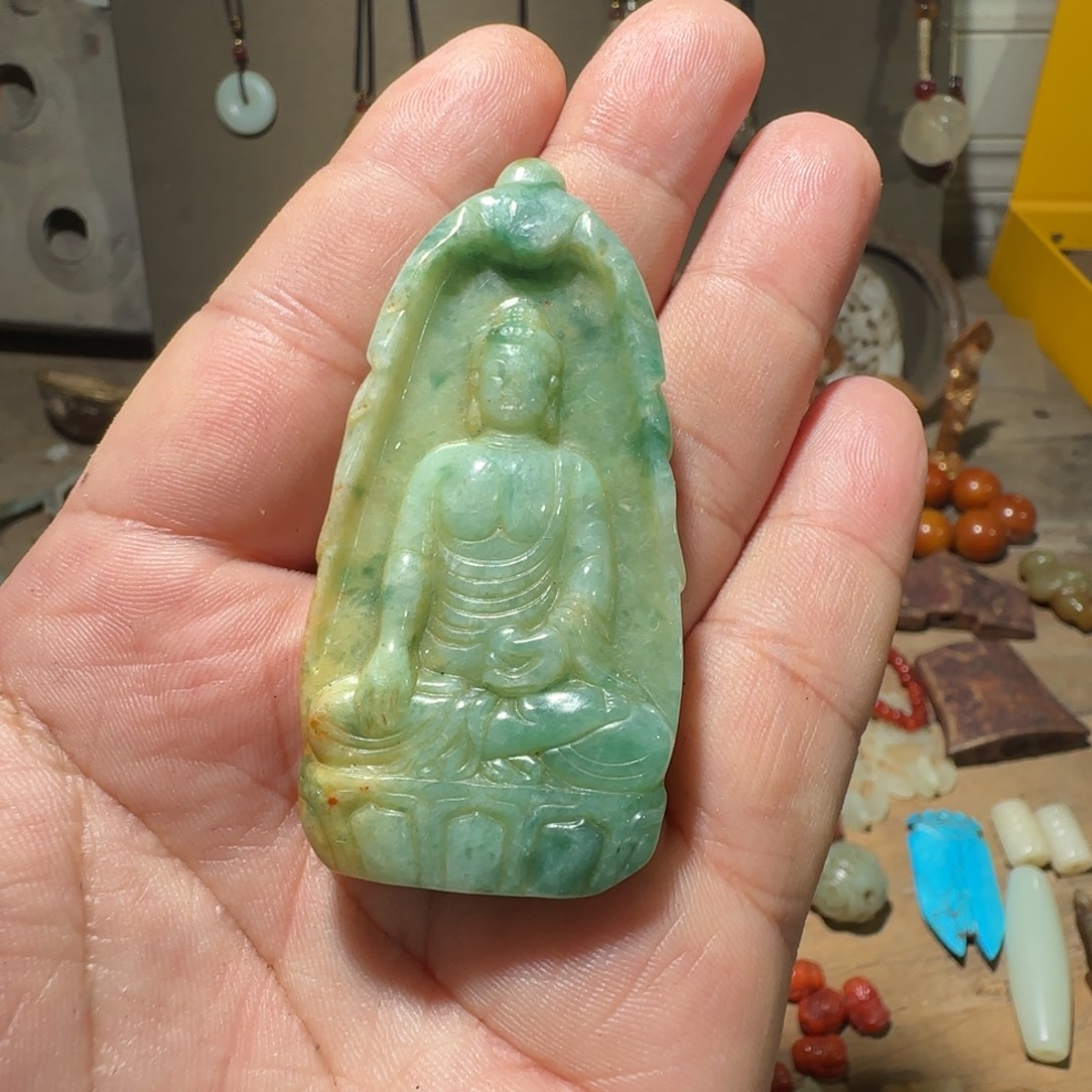 大***弟玛瑙/玉髓未镶嵌颈饰