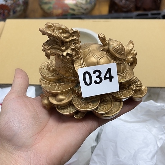 瓷片摆件工艺品瓷器摆件777 
