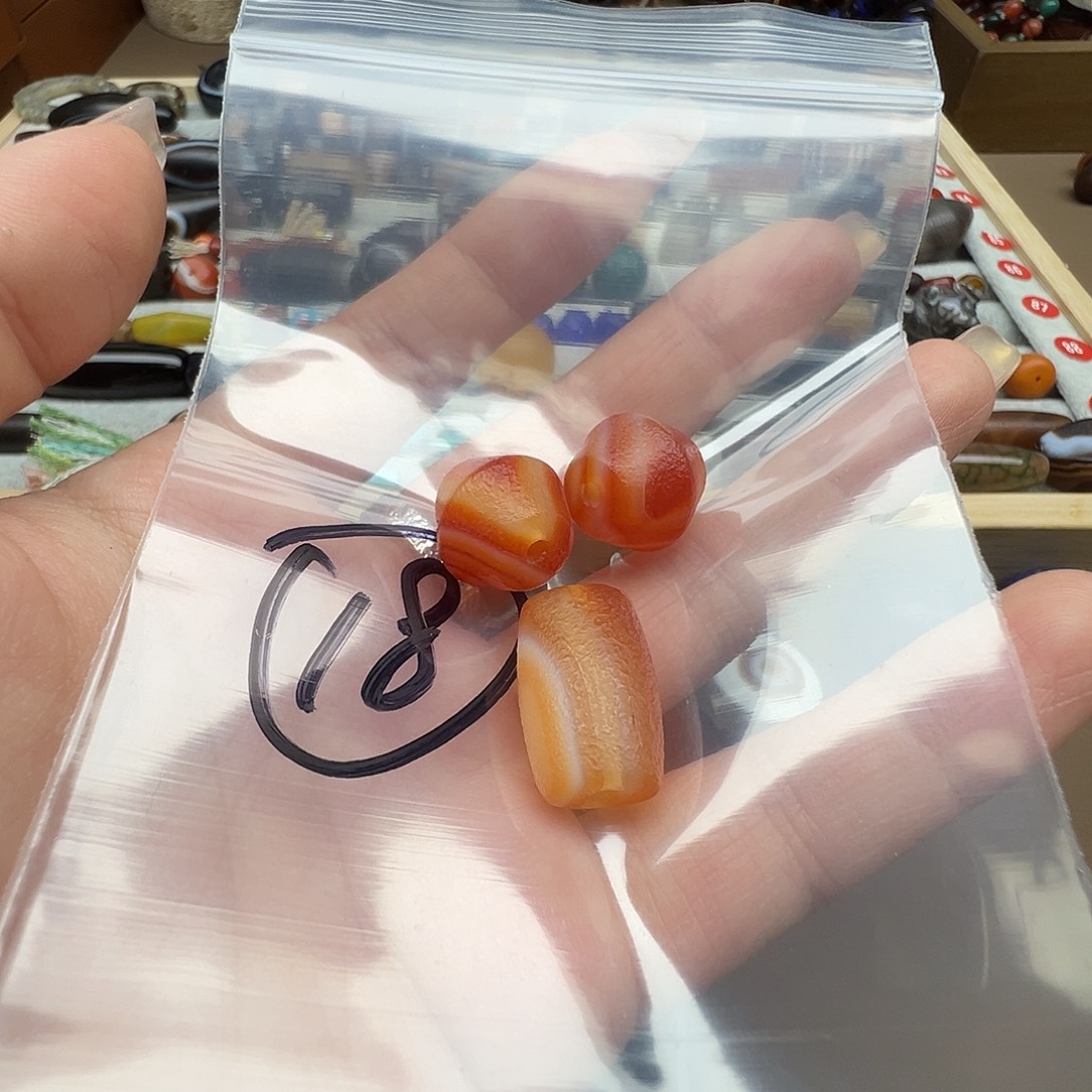 未镶嵌玛瑙/玉髓珠宝半成品