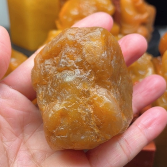 老挝石质地細膩光滑篆刻写字刀感十足