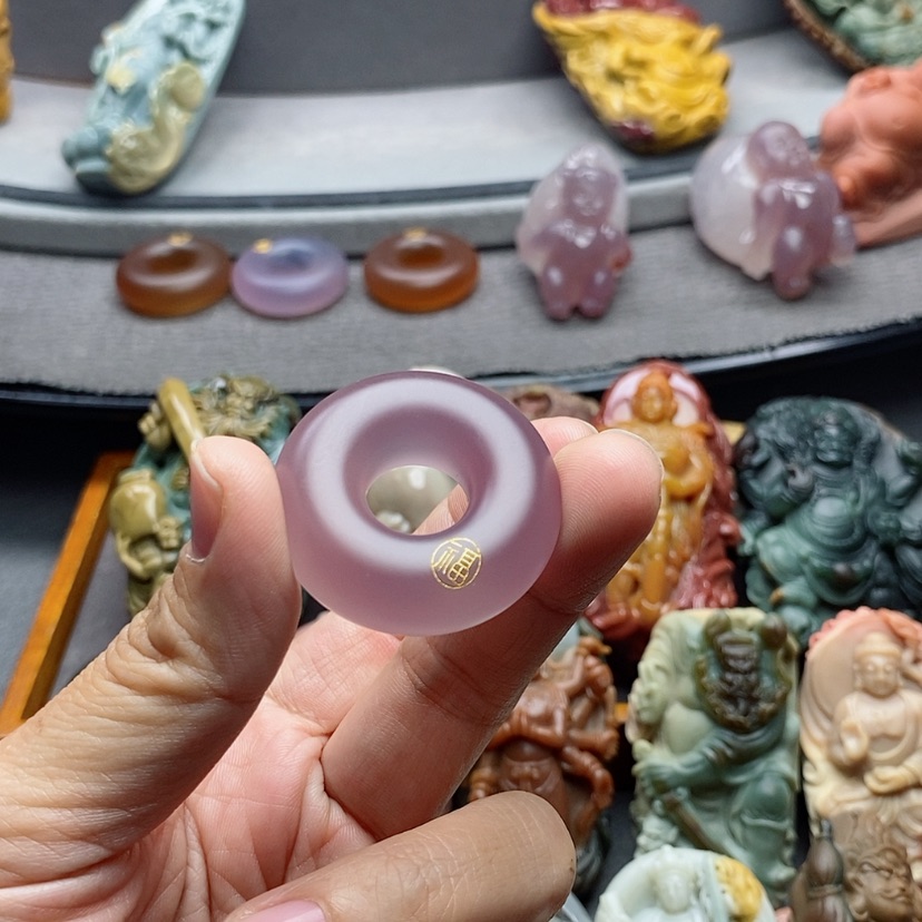 【闪购商品】未镶嵌吊坠定制玛瑙