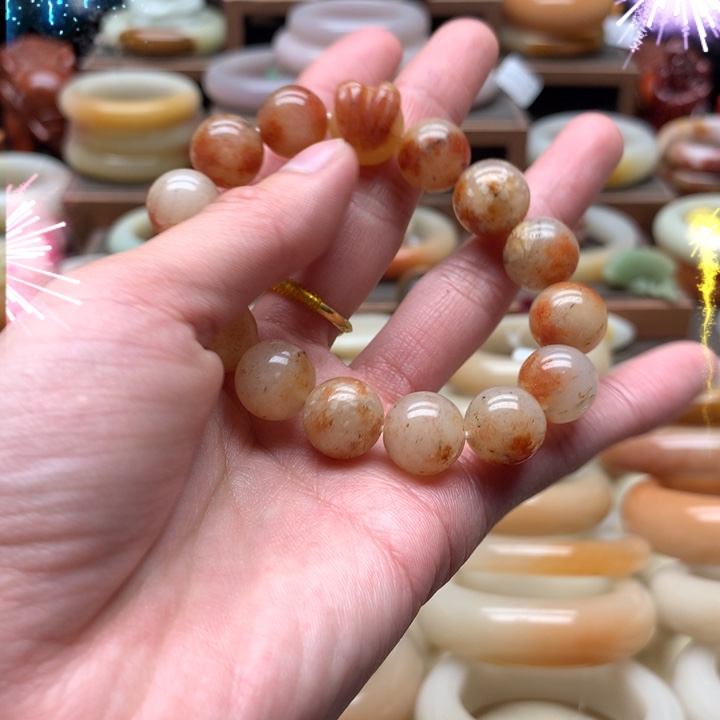 查罗石合金手镯（开口镯）