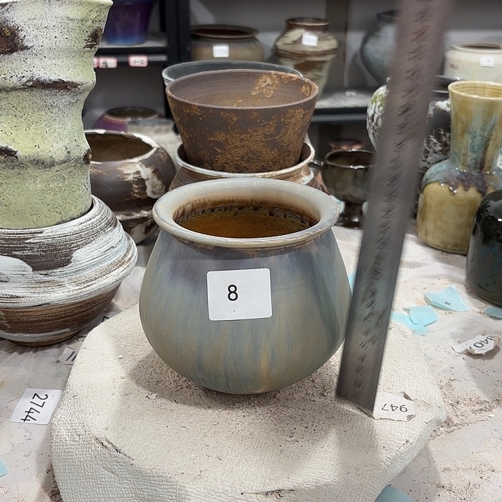 摆件高13，口10.5，无孔8