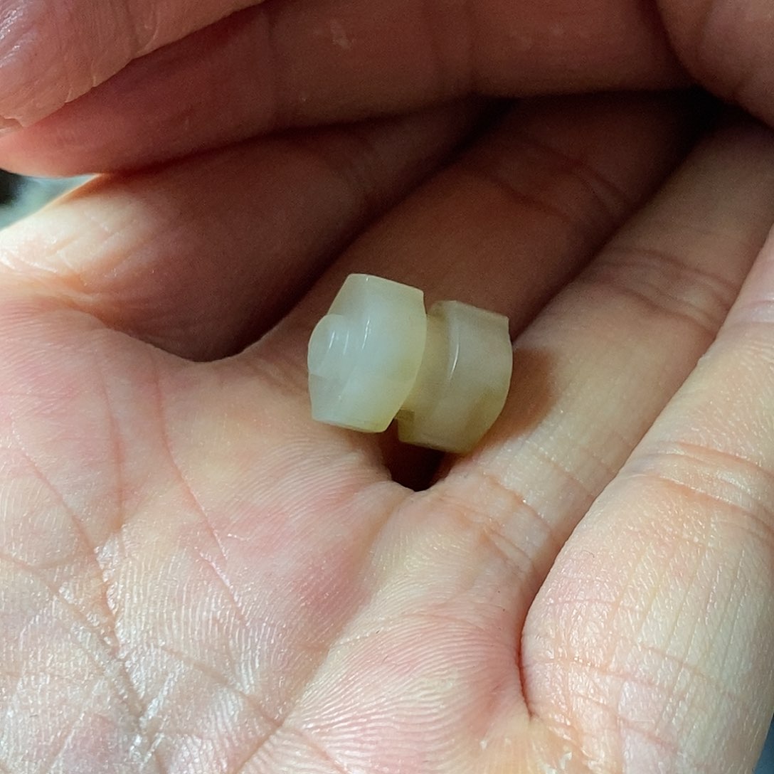 和田玉（糖玉）挂件未镶嵌止**定3个库存为一单