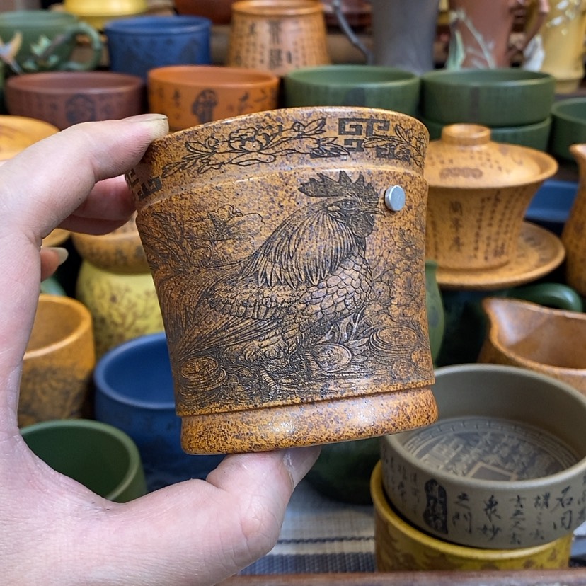 【闪购商品】紫砂杯子宜兴全手工紫砂杯