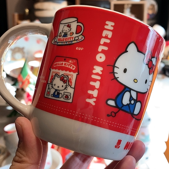 凯蒂猫上学马克杯………………