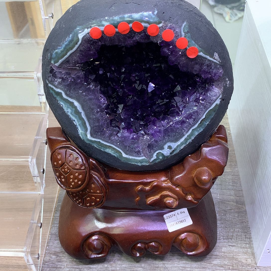 紫晶大型摆件（非配饰）未镶嵌