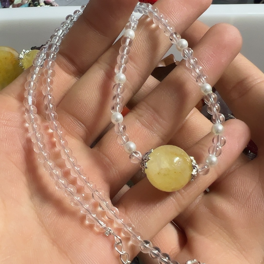 水晶未镶嵌手链水晶手链