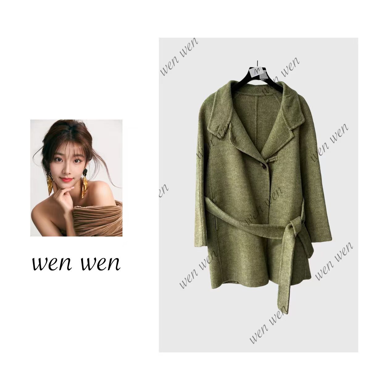 【文WENWEN】2025新款女装外套  A059