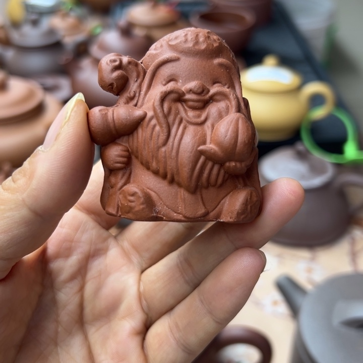 茶壶紫砂紫泥瑕疵的