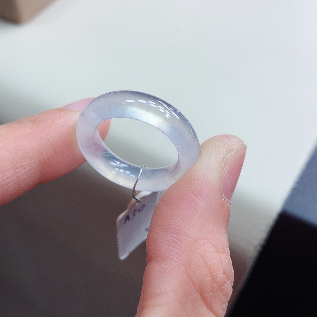 未镶嵌戒指翡翠13-14号